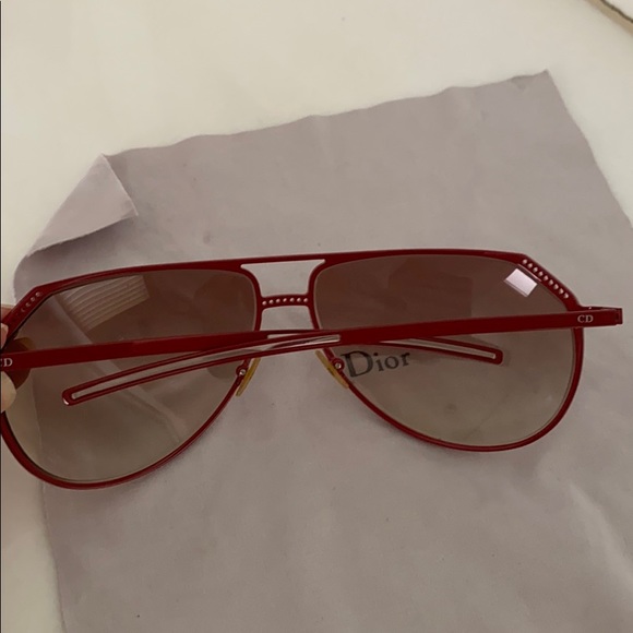 Dior Metal Aviator Sunglasses - Picture 7 of 14